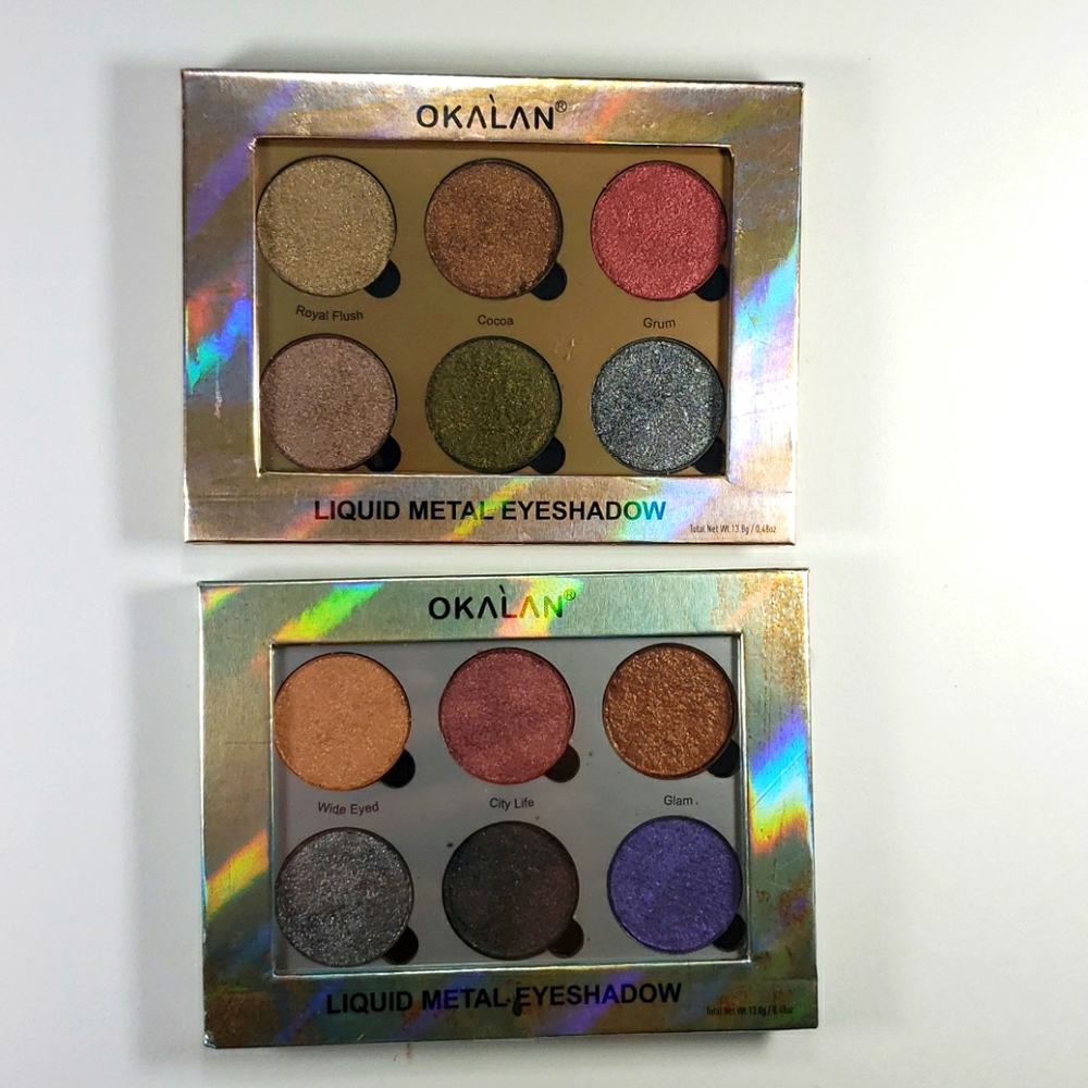 LOT OF 2 MAKEUP PALETTES